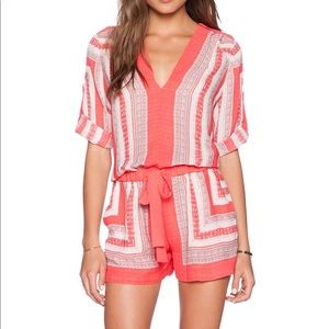 Soren Romper in Poinsettia Combo
BCBGMAXAZRIA
